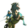 NSO BotW June 2022 Week 3 - Character - Link on Horse.png