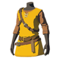 Tunic of the Wild with Yellow Dye