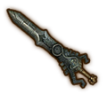 The Scimitars of Twilight weapon icon from Hyrule Warriors