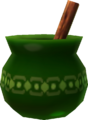 Green Potion as seen in a Shop from Ocarina of Time 3D and Majora's Mask 3D