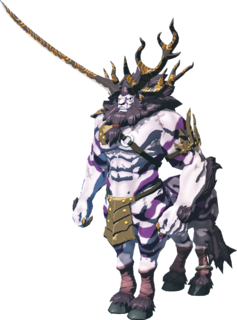 Silver Lynel model from Tears of the Kingdom