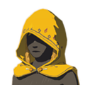 The Hylian Hood with Yellow Dye