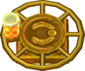 A Crank in its closed position from Tri Force Heroes