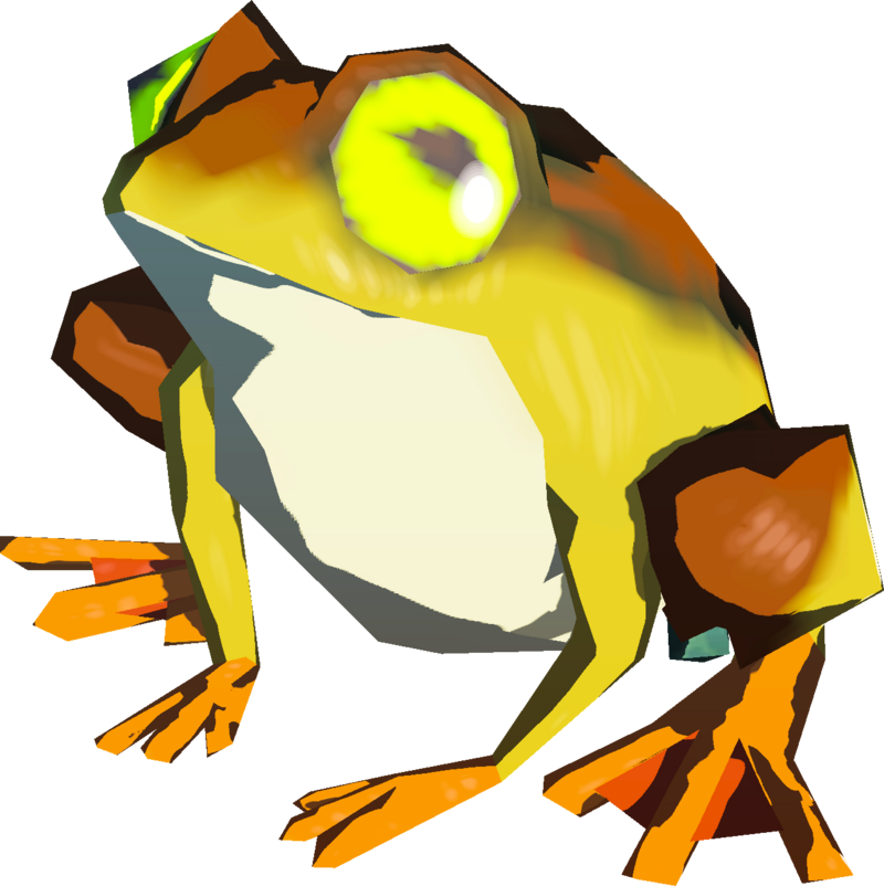 Tireless Frog - Zelda Wiki