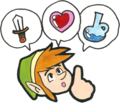 Link showing the three elements