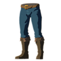 Hylian Trousers with Navy Dye from Breath of the Wild