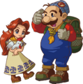 Malon and Talon from Oracle of Seasons