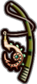 The icon for the Fishing Rod + Earring from Twilight Princess HD