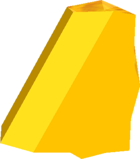 Triforce Shard model from The Wind Waker