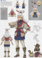 Concept artwork of Paya from Breath of the Wild