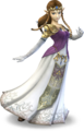 Zelda as she appears in Super Smash Bros. Brawl