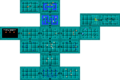 The First Quest Map from The Legend of Zelda