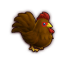 Brown Cucco portrait from Hyrule Warriors: Definitive Edition
