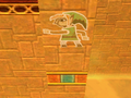 Link's wall merged form seen in Tri Force Heroes