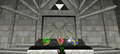 The Spiritual Stones placed on the Altar from Ocarina of Time