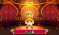 A promotional screenshot of Link donning the Bear Minimum