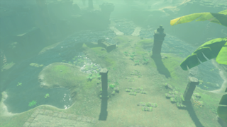 Dracozu Lake screenshot from Tears of the Kingdom