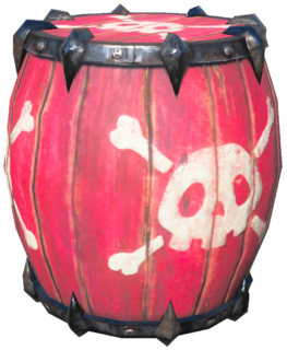 Bomb Barrel model from Tears of the Kingdom
