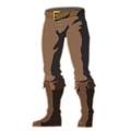 Hylian Trousers with Brown Dye from Breath of the Wild