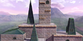 The Hyrule Castle Stage's preview from Super Smash Bros. Ultimate