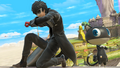 Joker and Morgana in the Skyloft Stage from Super Smash Bros. Ultimate