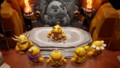 Darston giving a speech to his fellow Gorons