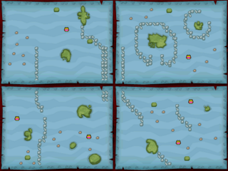 Map of Hyrule screenshot from Phantom Hourglass