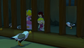 Aryll held captive in the Forsaken Fortress from The Wind Waker HD