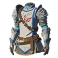 Icon of a Soldier's Armor with Light Blue Dye