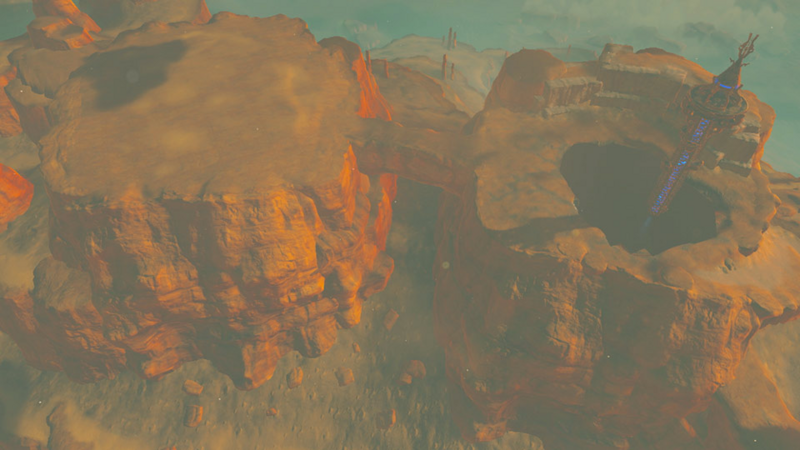 File:BotW Spectacle Rock.png
