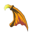 Fire Keese Wing icon from Hyrule Warriors: Age of Calamity