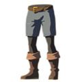 Trousers of the Wild with Gray Dye from Breath of the Wild