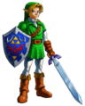 Artwork of Link as an adult