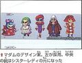 Concept art of Madame Couture from Tri Force Heroes