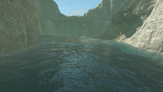 Lake of the Horse God screenshot from Tears of the Kingdom