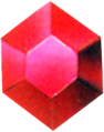 Alternate artwork of a red Rupee from A Link to the Past