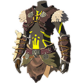 The Barbarian Armor with Yellow Dye