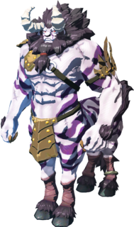 Silver Lynel model from Breath of the Wild