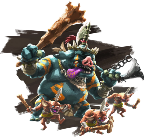 Blue Boss Bokoblin - Zelda Wiki