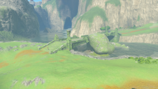 Kakariko Bridge screenshot from Tears of the Kingdom