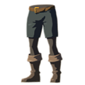 Trousers of the Wild with Black Dye from Breath of the Wild