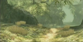 Faron Woods' southern section during the ending credits of Twilight Princess