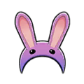 The purple Bunny Hood Salon icon from Hyrule Warriors: Definitive Edition