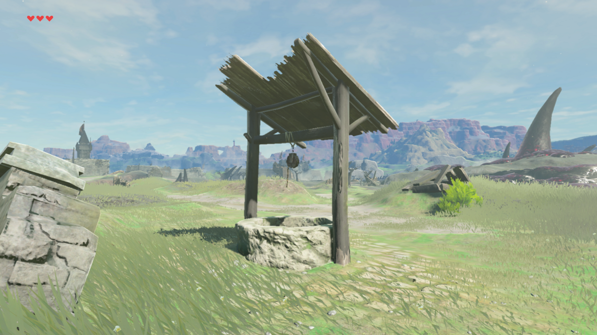Hyrule Castle Town Ruins Well - Zelda Wiki