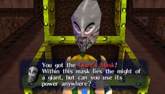Giant's Mask - Zelda Wiki