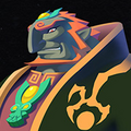 A Facebook profile picture depicting Ganondorf from the official The Wind Waker HD website