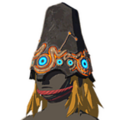The Ancient Helm with Black Dye from Breath of the Wild