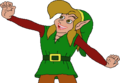 Link as he appears in The Faces of Evil