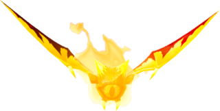 Fire Keese model from Tears of the Kingdom