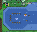 The Whirlpool Waterway in the Great Swamp in A Link to the Past